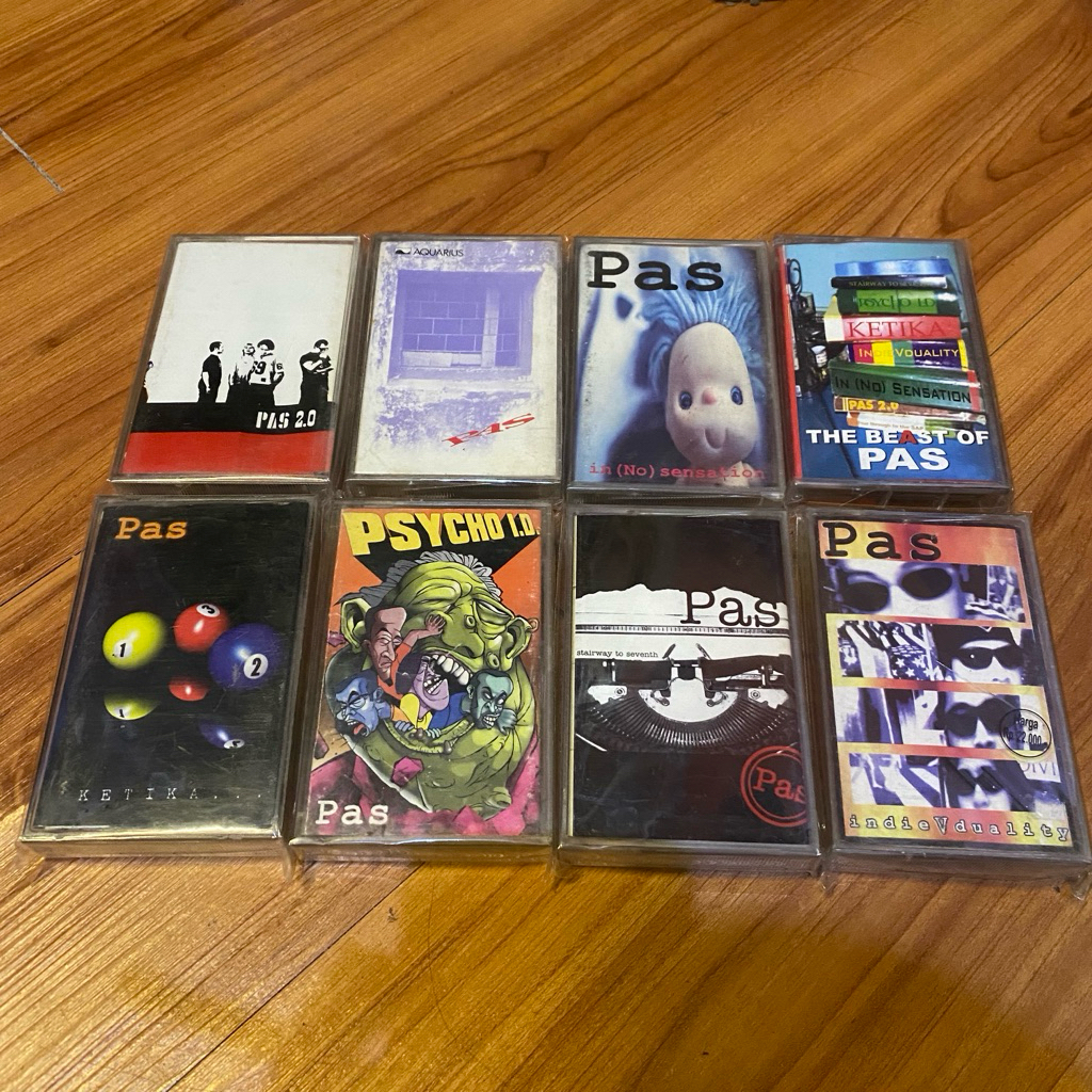variasi kaset original pas band