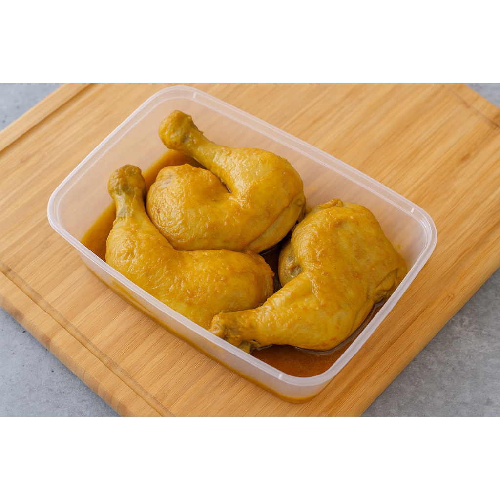 

Ayam Potong Ungkep Frozen Siap Goreng (Isi 4 potong)