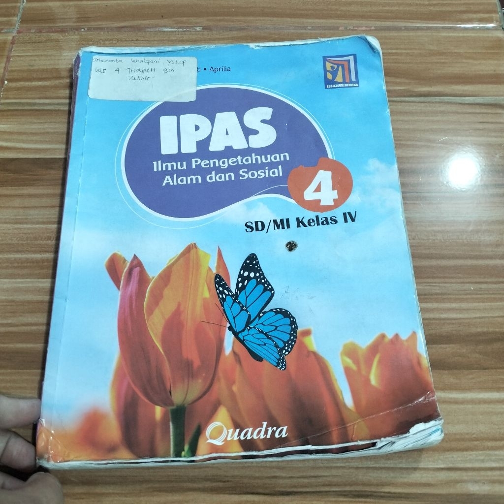 Buku IPAS SD Kelas 4 Quadra