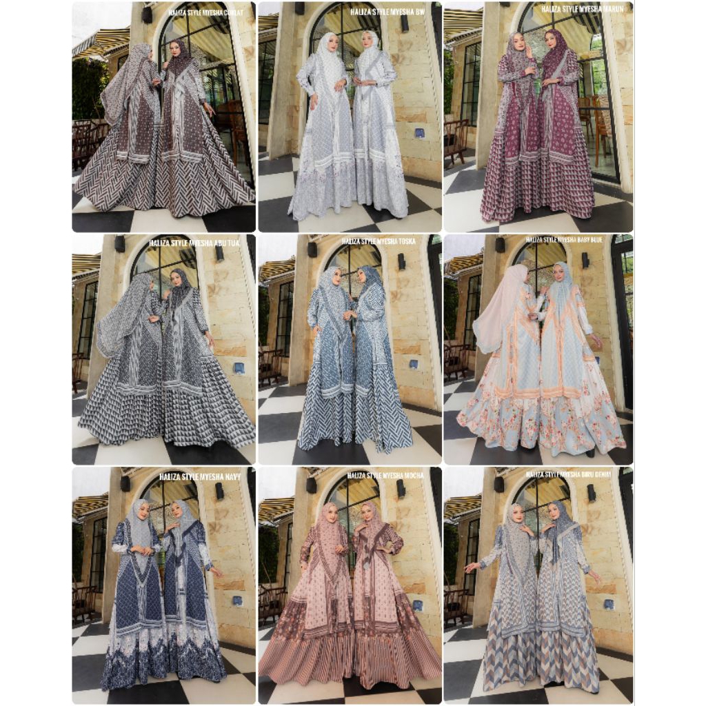 MYESHA Series by Haliza