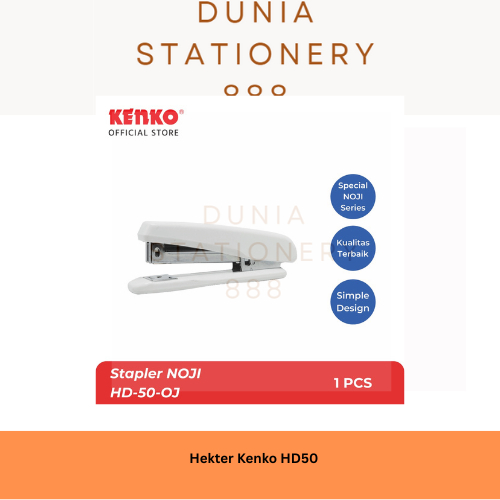 

Stapler Kenko HD 50 / Mesin Staples Tangan HD50 Besar / Alat Strapler Hecter Stepler Kertas HD-50
