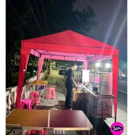 Tenda cafe 2x3.  2x4.  1,5x3 tenda bazar
