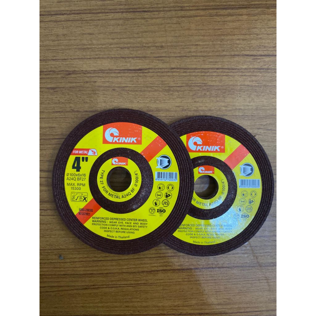 MATA BATU GERINDA POLES / BATU POTONG / KINIK 4 INCH