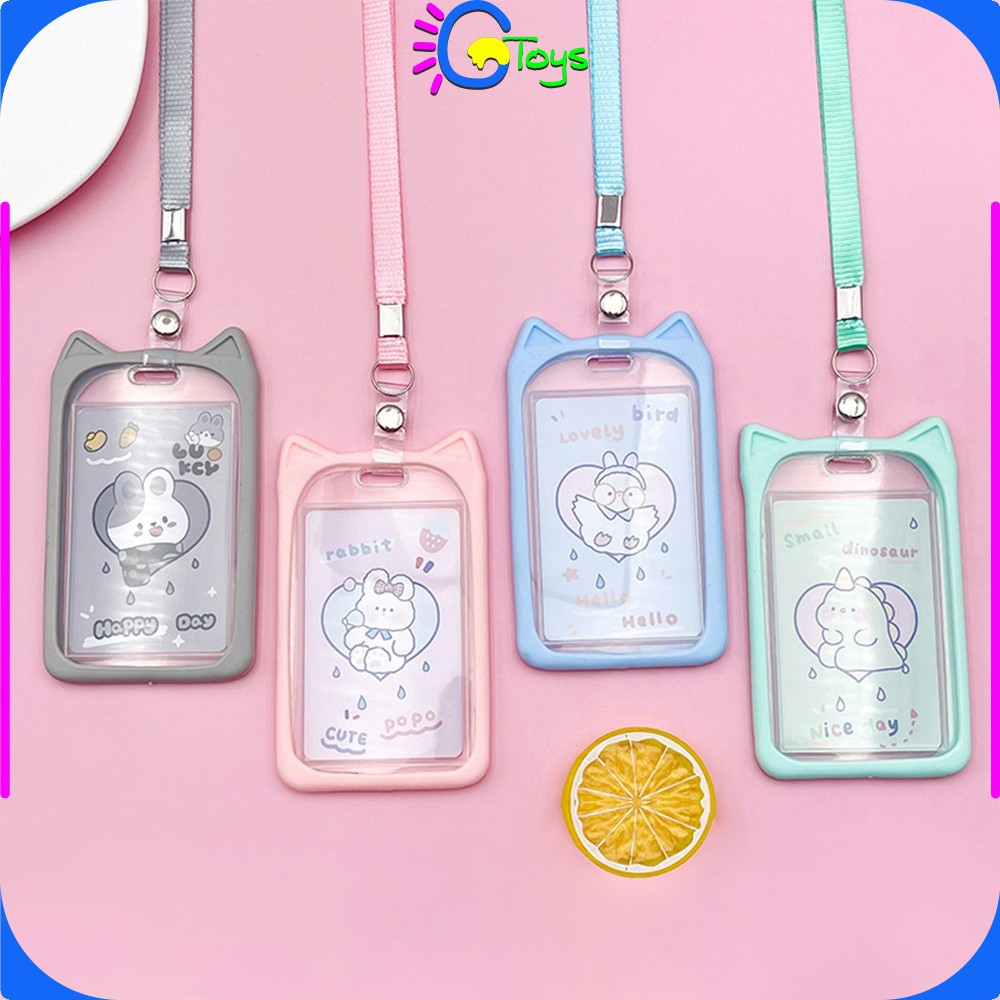 

EC CR-C324 Name Tag ID Card Holder Gantungan Kartu Nama Atau Panitia Motif Kucing / Tali ID Card Nama / Gantungan Tali Kartu Akses Kantor MRT Busway Lanyard