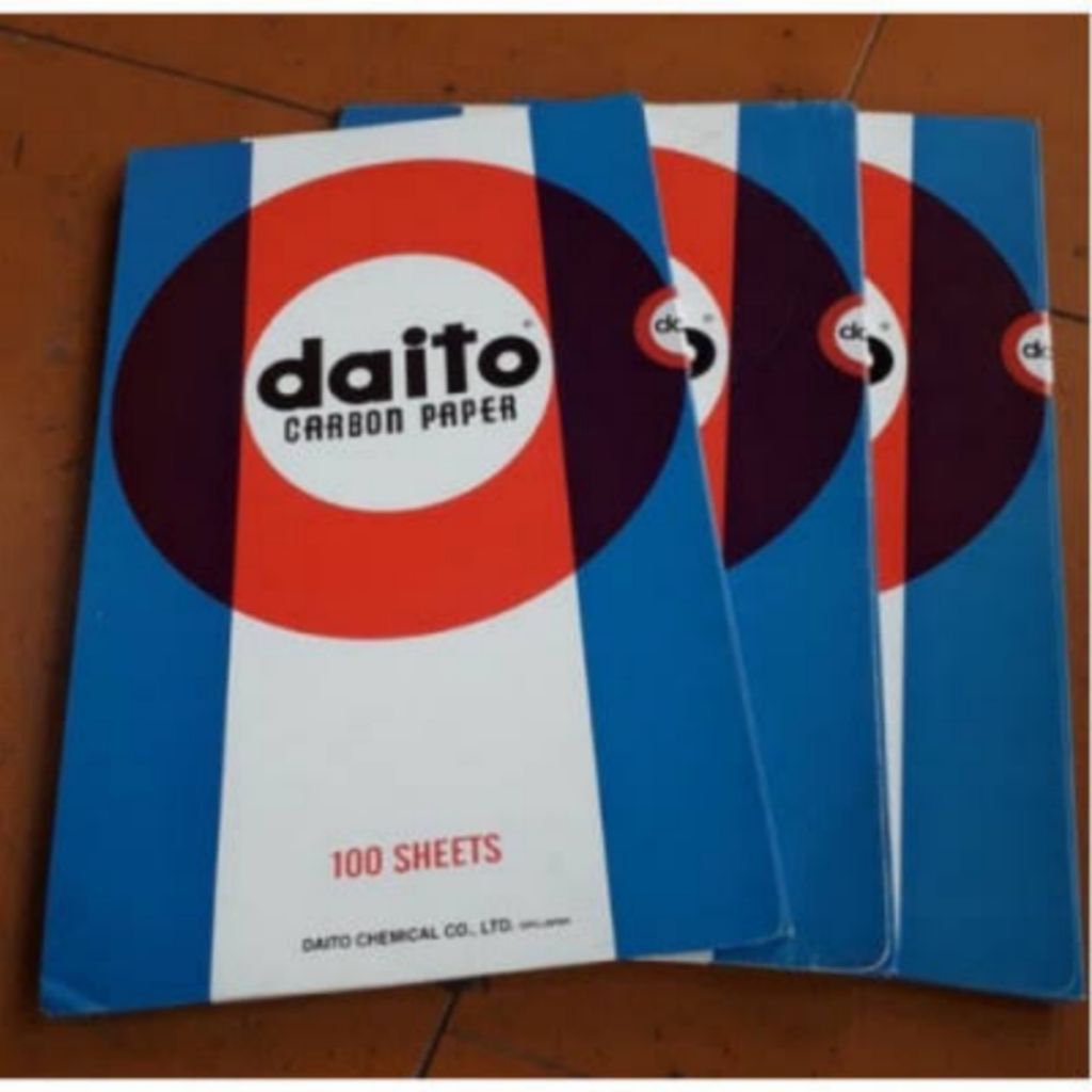 

KERTAS DAITO KARBON PAPER/DAITO CARBON PAPER ORIGINAL NEW