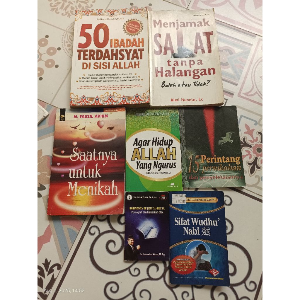 Preloved Buku Bacaan Agama Islam