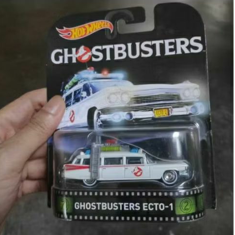 hot wheels Ghostbusters ecto-1 retro entertainment ecto 1 ban karet