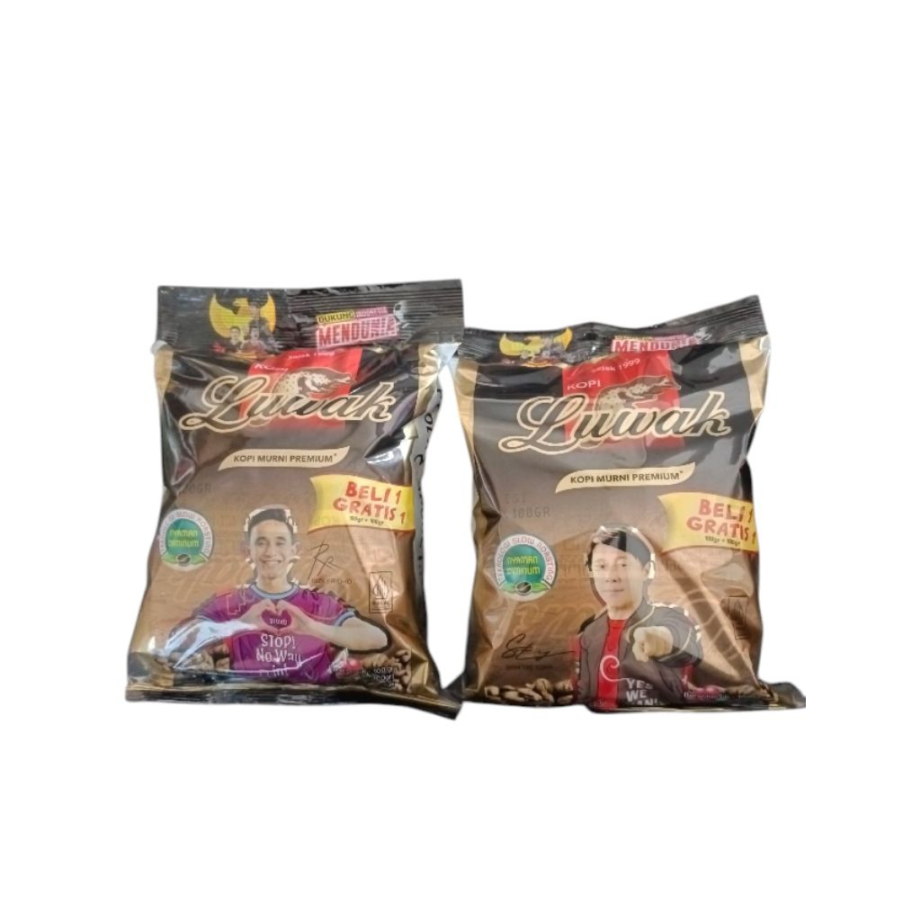 

Luwak Kopi Murni B1G1 100gr+100gr