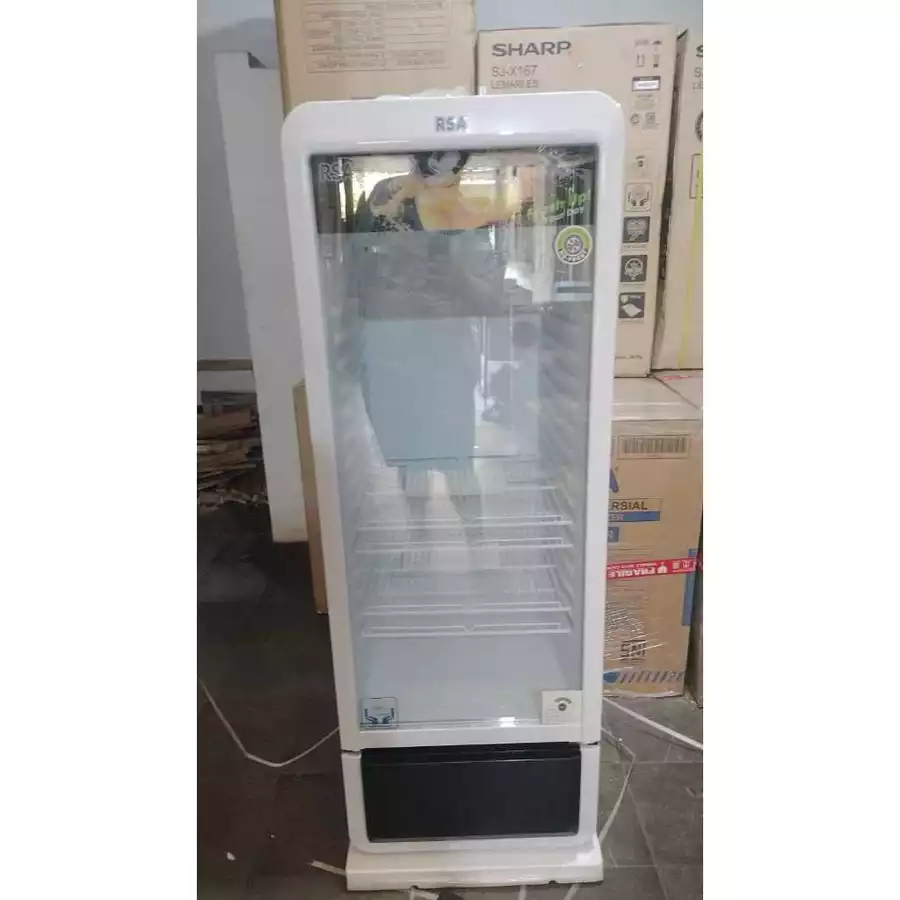 SHOWCASE RSA RUBY-280, 240, 200 DISPLAY COOLER NO FROST 5, 4, 3 RAK (Tanpa Bunga ES) Khusus BOGOR da