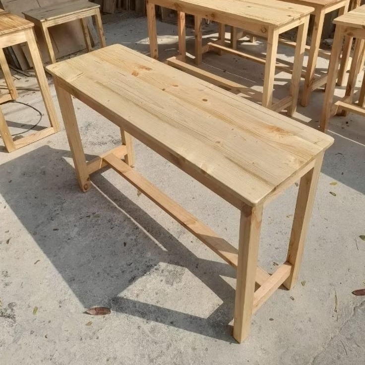 Meja serbaguna jati belanda 120x40x75