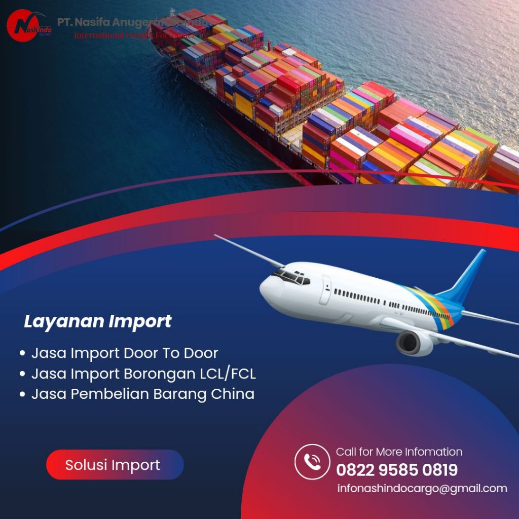 Jual Jasa Import Barang Via Udara Dari Malaysia Ke Indonesia