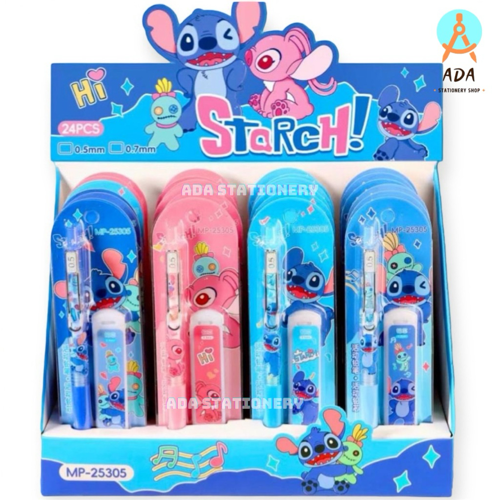 

SET PENSIL Mekanik +isi ulang pensil/ pensil stitch/ pensil mekanik
