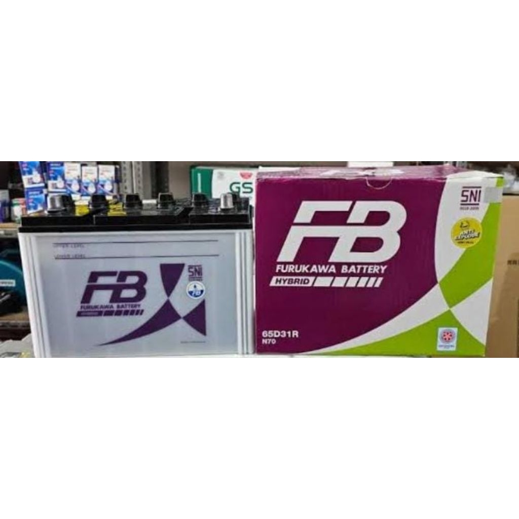 aki basah hybrid furukawa batre n70 12v 70ah untuk L-300