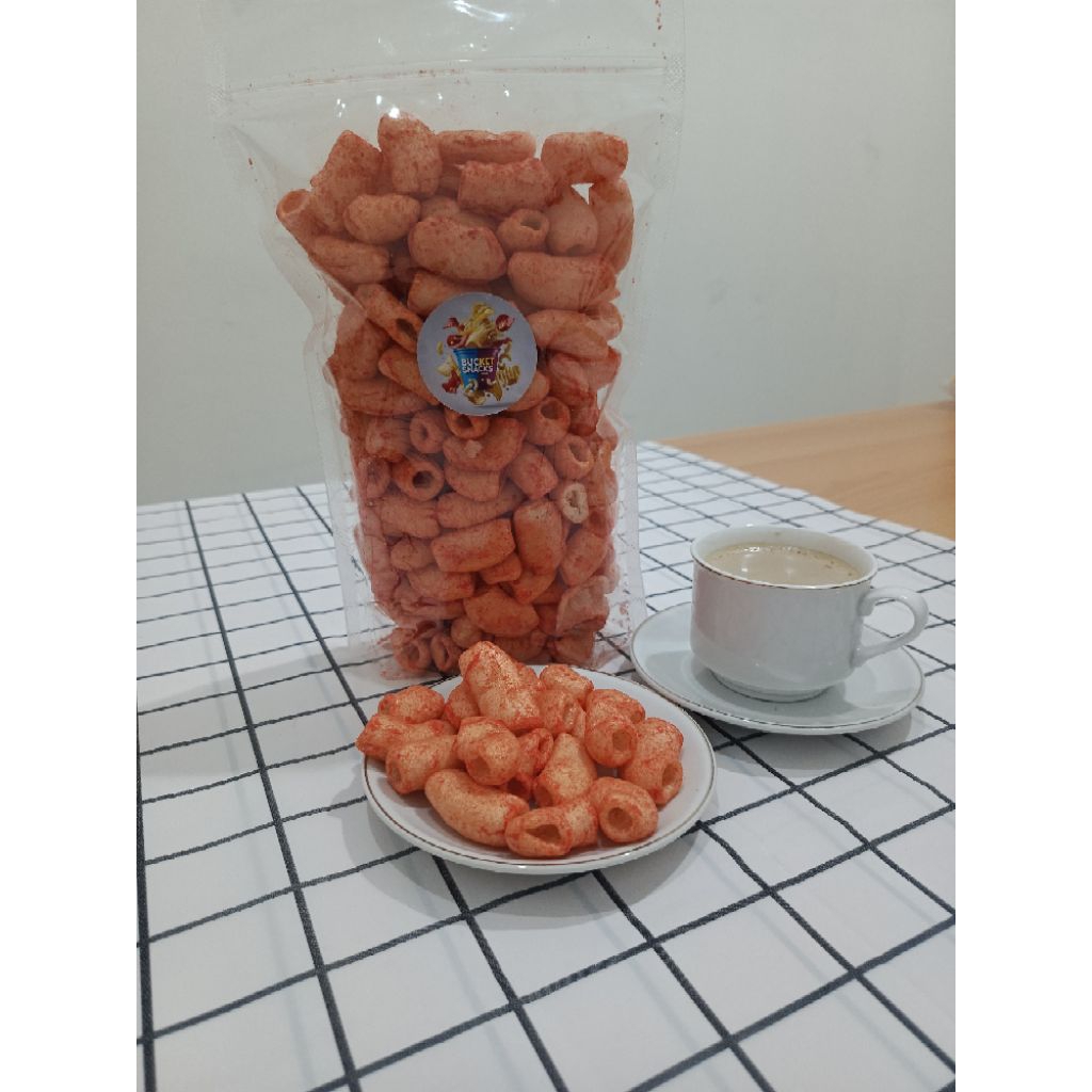 

Snack Makaroni 200g – Kriuk Pedas Gurih, Sekali Makan Gak Berhenti!