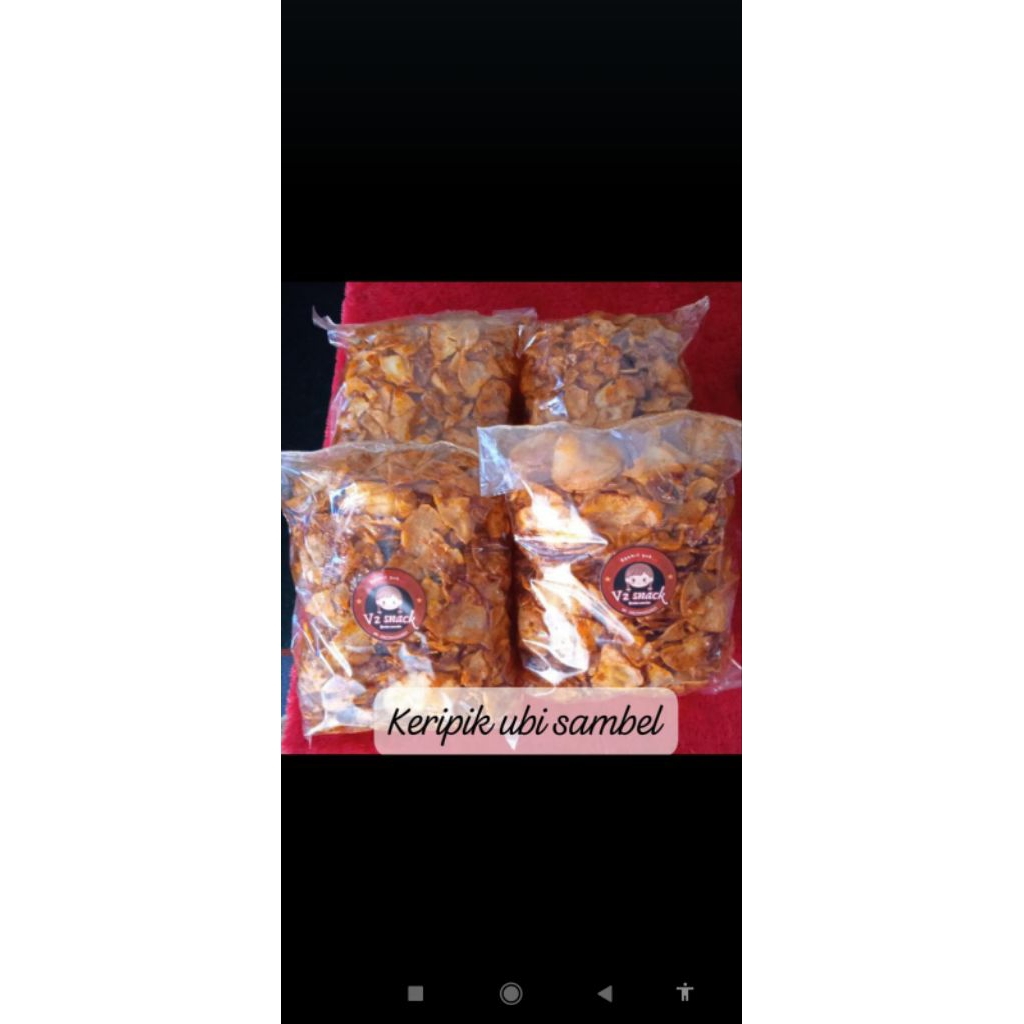 

keripik ubi sambel teri