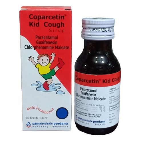 COPARCETIN KID COUGH SYR Strawberry