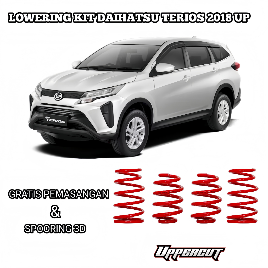 LOWERING KIT / PER CEPER UNTUK MOBIL RUSH & TERIOS 2018 UP