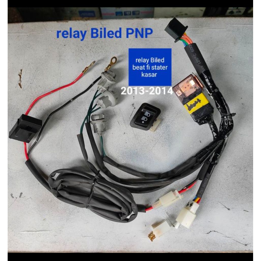 relay biled beat fi stater kasar 2013-2014 PNP saklar 3 pin