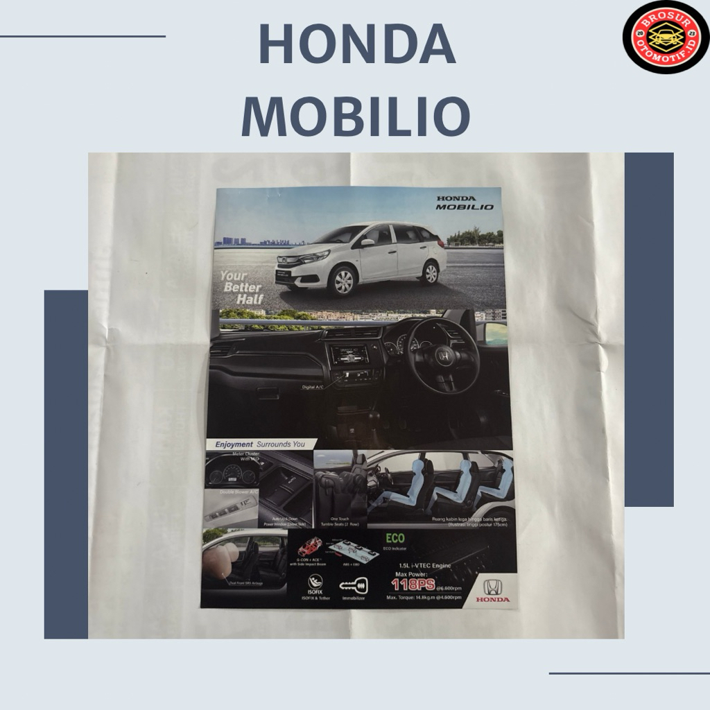 Brosur Honda Mobilio ( flyer )