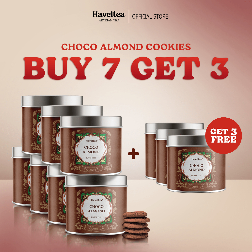 

Haveltea Cookies Choco Almond Gulten Free