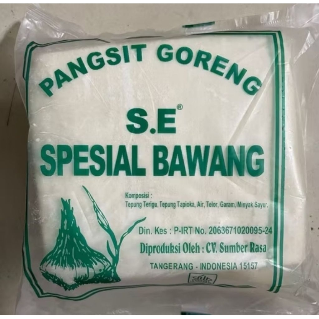 

Kulit Pangsit Bawang SE isi 50 lembar