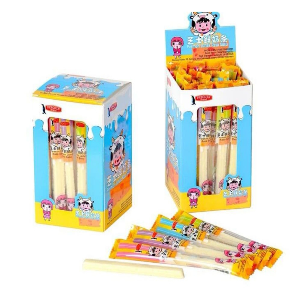 

pinguin permen susu keju isi 30 pcs
