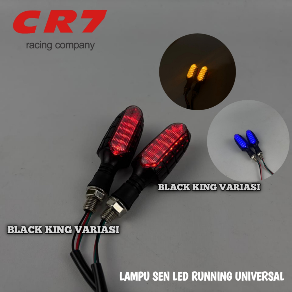 Lampu Sen LED Running Universal Lampu Sein Running Lampu Sen 2 Warna Sen Running LED Motor