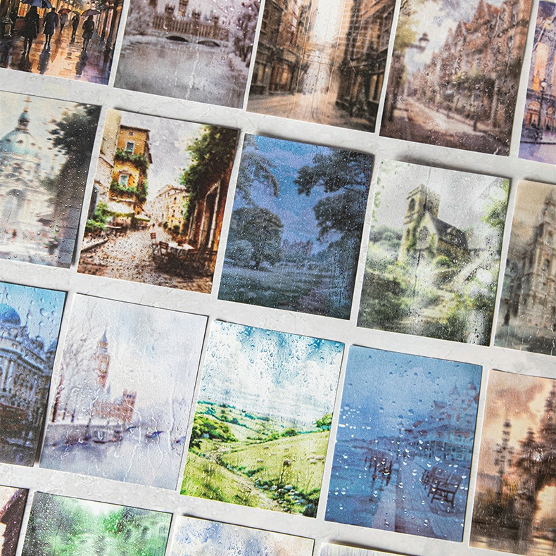 

[Artopia] 50 Lembar Deco Paper Find The Dream Place Kertas Dekoreasi Material Scrapbook Eropa Roma