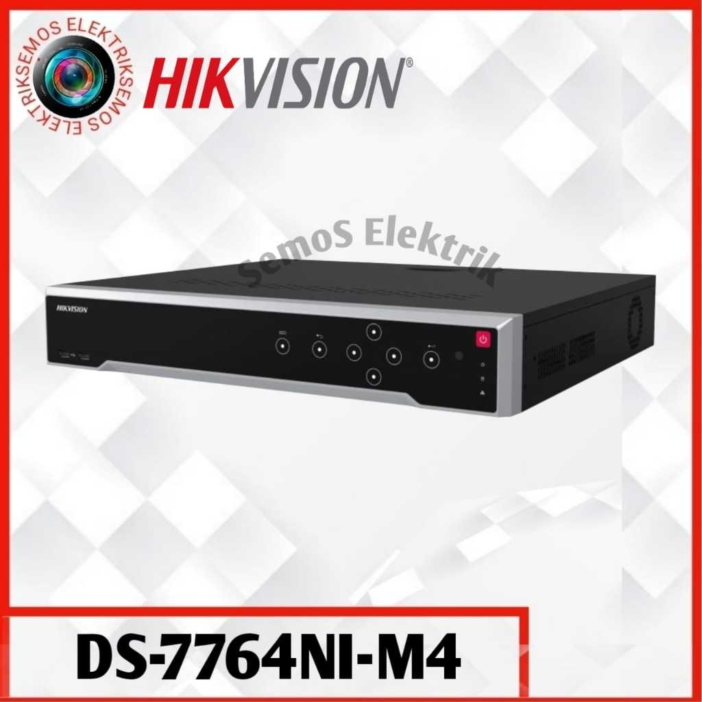 DS-7764NI-M4 HIKVISION NVR 64 CHANNEL 4 SLOT HDD- ORIGINAL NEW GARANSI 2 TAHUN