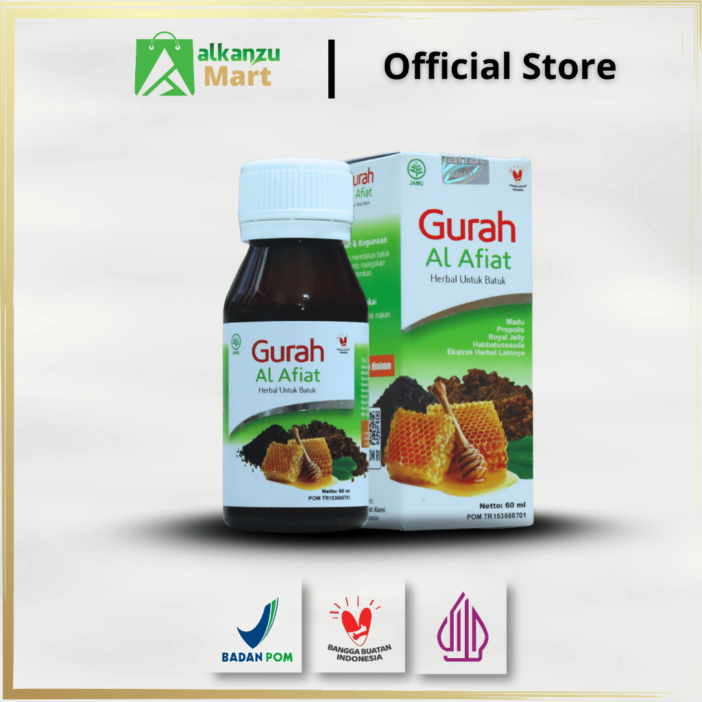 Sirup gurah Original alfiat 60 ml Obat Herbal Batuk