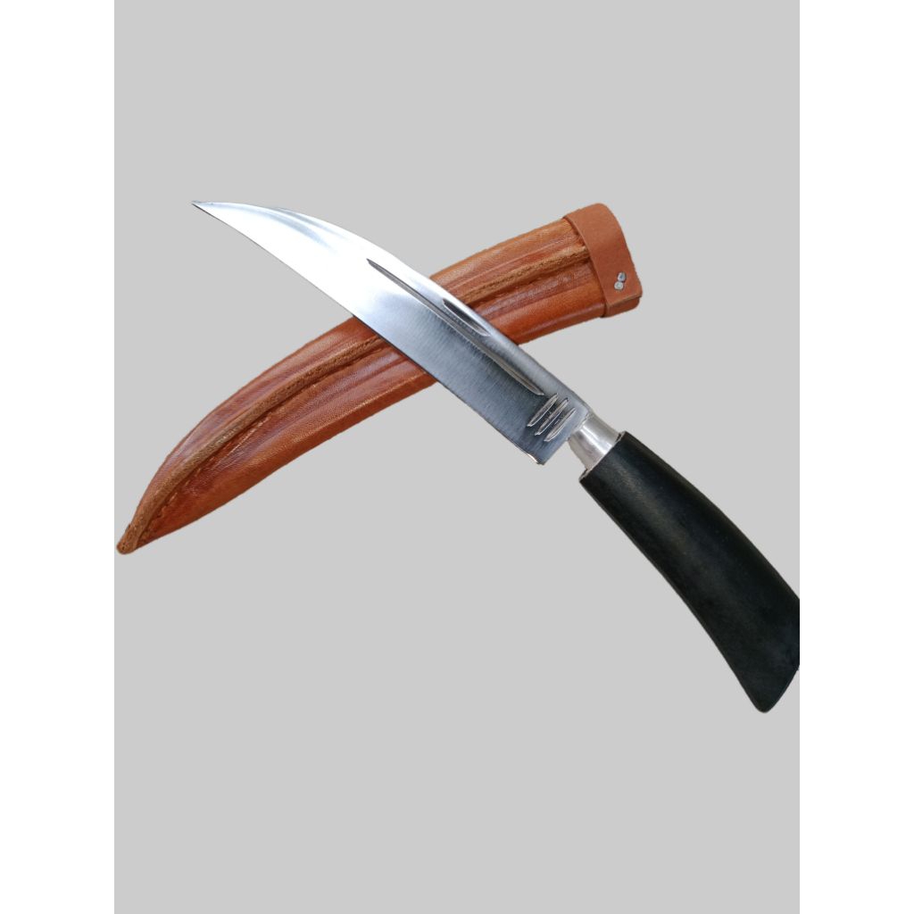 pisau baja asli super tajam anti karat