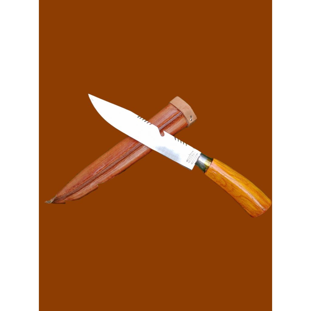 pisau baja asli super tajam anti karat