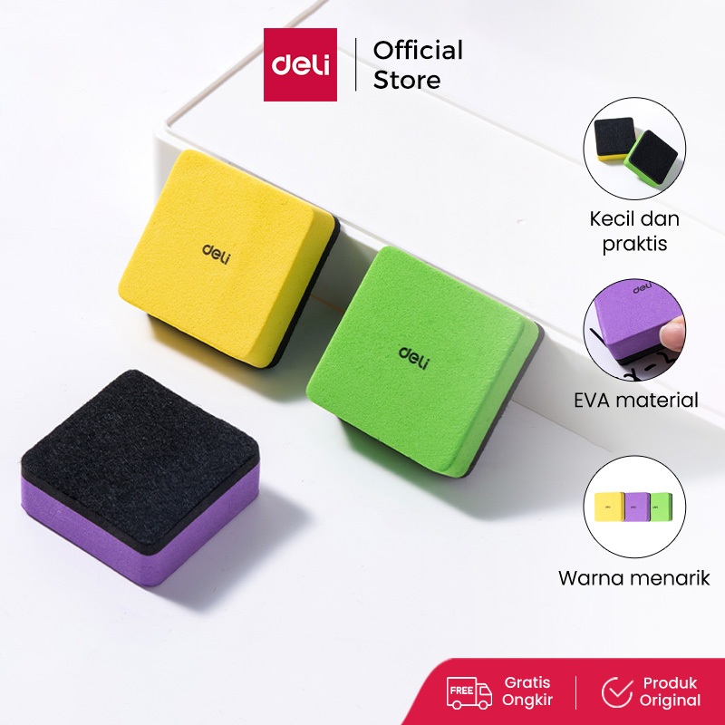 

Deli Whiteboard Eraser / Penghapus Papan Tulis Tidak Meninggalkan Bekas Kualitas Tinggi V171