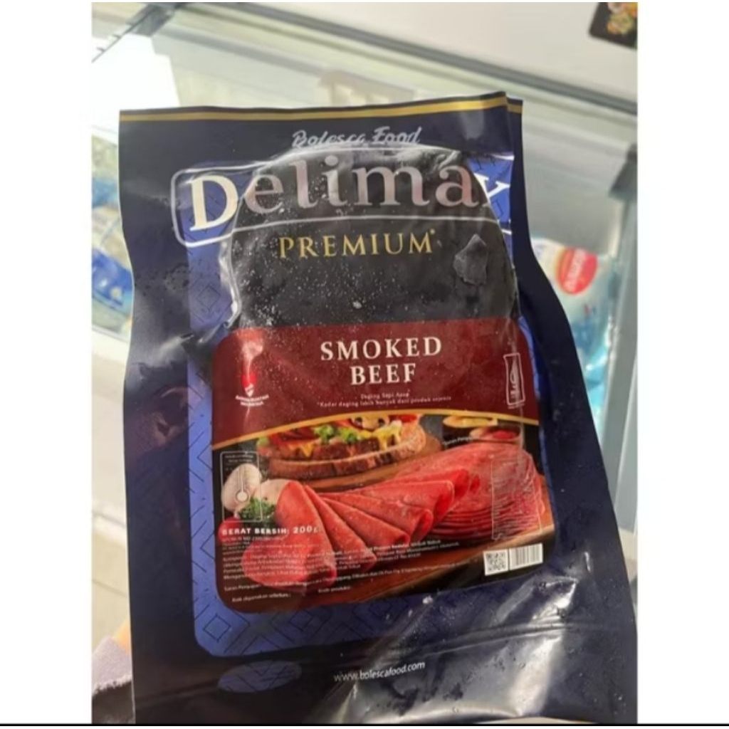 

smoke beef delimax 200 gram
