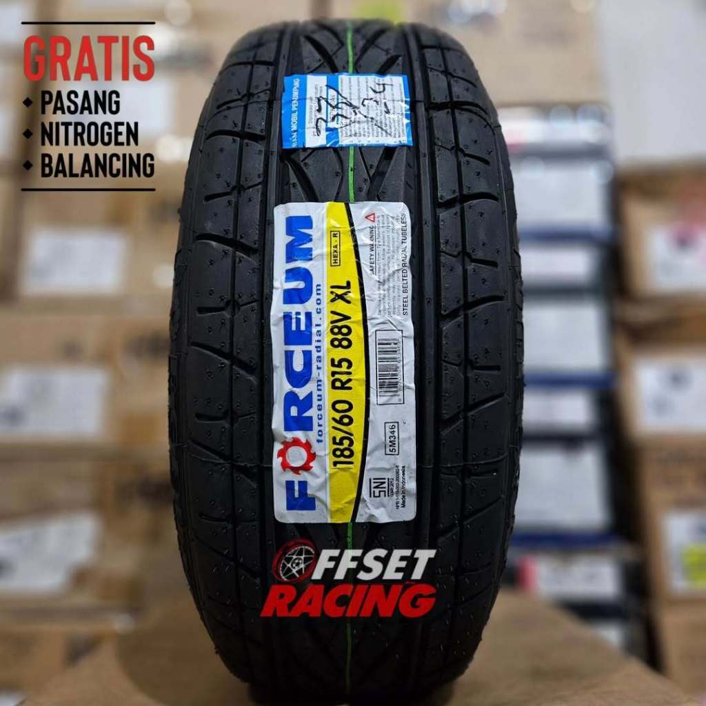 Ban Mobil Yaris 185 60 R15 FORCEUM HEXA R Ban 185 60 R15 Untuk Velg Ring 15