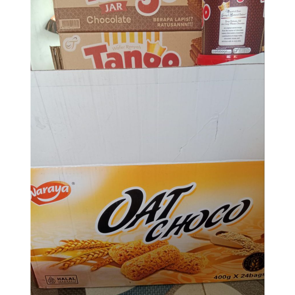 

Naraya Oat Choco 400gr Rasa Vanila