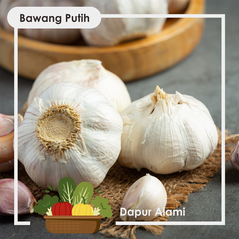 

Bawang Putih Segar per 250 Gram - Sayur Jogja
