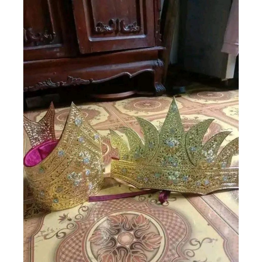 tanjak jambi cewek cowok sepasang bahan Kuningan