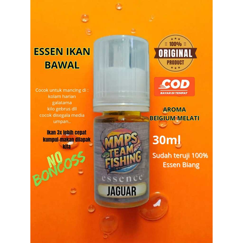 ESSEN JAGUAR UNTUK IKAN BAWAL AROMA BELGIUM MELATI