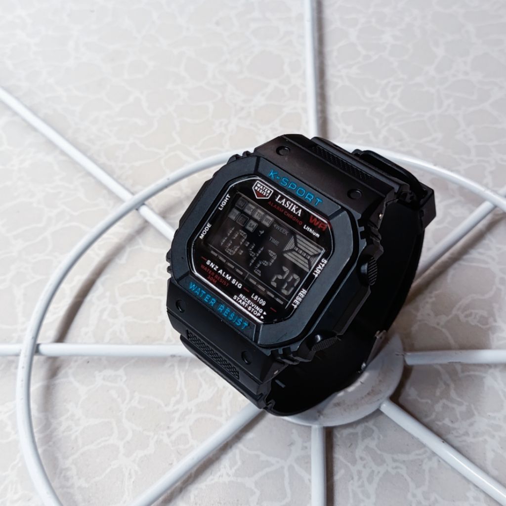 Jam Tangan Sport Lasika Water Resistant Pria Wanita Ori Anti Badai
