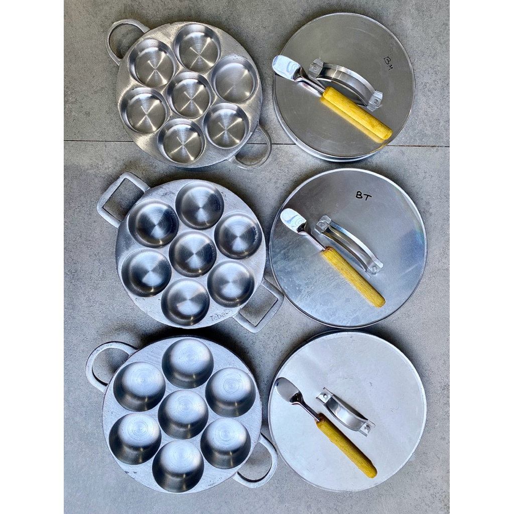 Cetakan martabak mini / cetakan cara bikang lumpur anti lengket