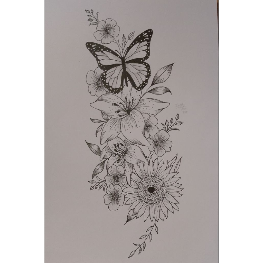 

Jasa gambar hitam putih ukuran A3 (bisa request)