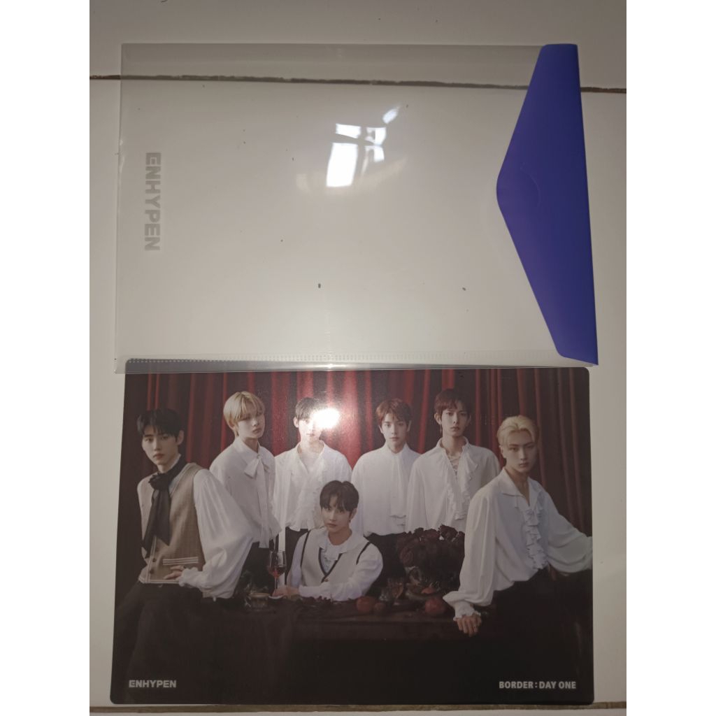 benefit weverse album enhypen Border day one clear map