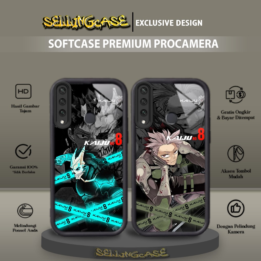 Case Premium Compatible For HUAWEI Y6P 2020 Motif [ KJU ] Casing Softcase Glossy Anti Jamur