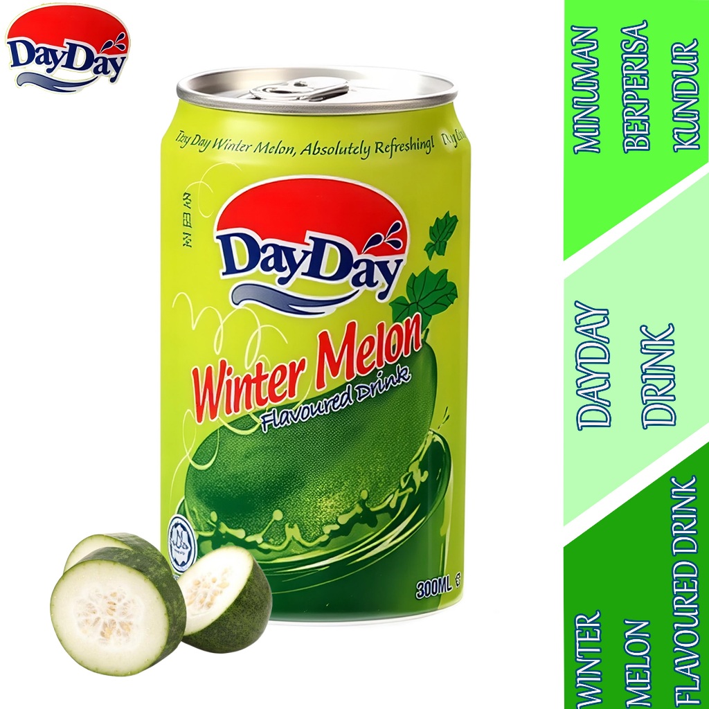 

Winter Melon Flavoured Drink - Day Day - Minuman Berperisa Kundur - 300ml