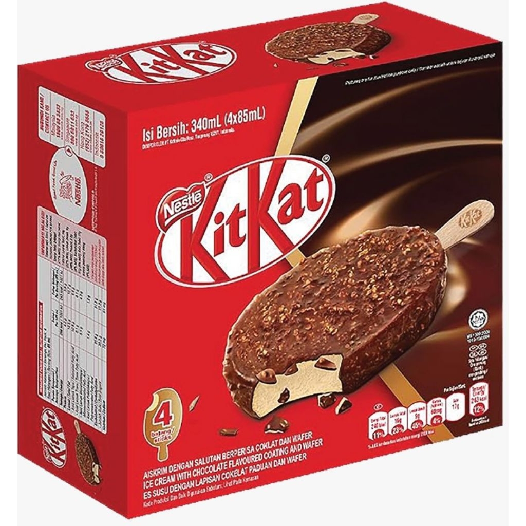 

Kit Kat Stick Multipack isi 4 x 85 ml