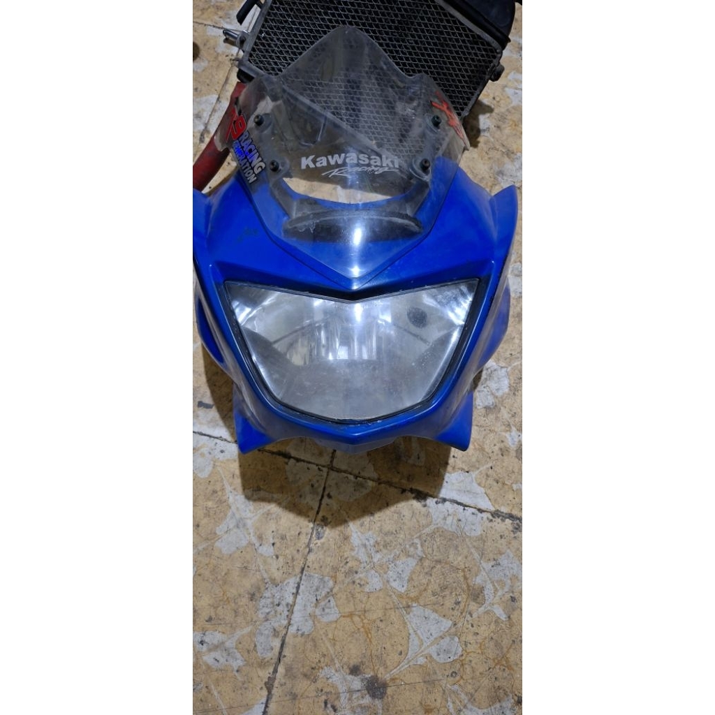 Lampu Depan Ninja R Barong Set breket