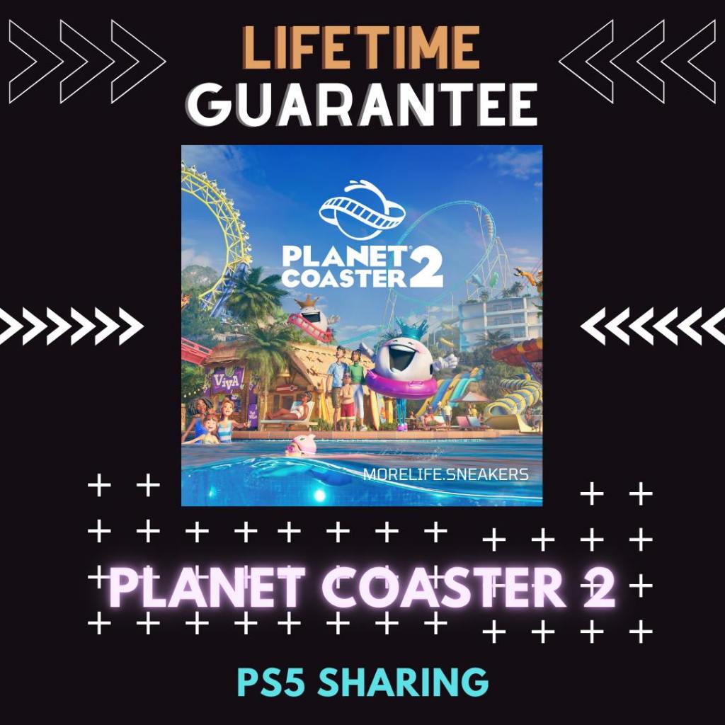 Planet Coaster 2, PlayStation 5 for PlayStation 5, PS5 Digital & Disc