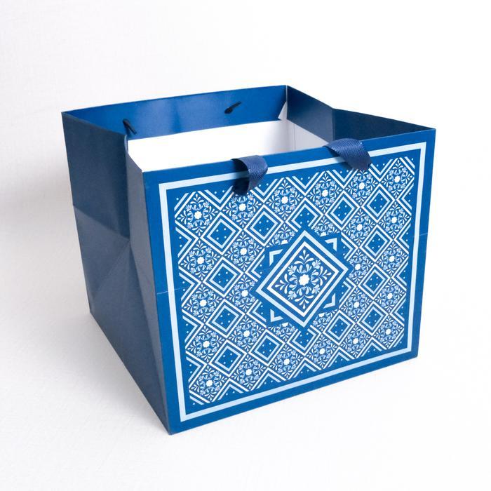 

Paper Bag Shopping Bag Tas Hampers Kertas Karton Motif ukuran 26x26x22cm