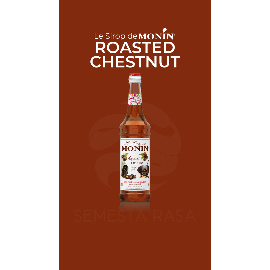 

Monin Syrup Roasted Chestnut / Sirup Kastanye Panggang 700 ml
